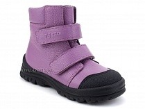 3381-700 Тотто (Totto), ботинки детские утепленные ортопедические профилактические, кожа, сиреневый. в Алмате