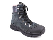 2644-А-02МК (37-40) Миниколор (Minicolor), ботинки зимние подростковые ортопедические профилактические, нубук, натуральный мех, серый в Алмате