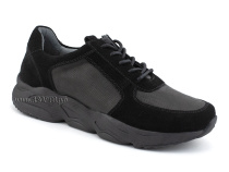 65-182 Сурсил-Орто (Sursil-Ortho), кроссовки для взрослых, кожа, спилок, черный 