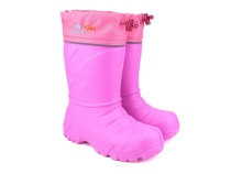 329110-04 Нордман Кидс (Nordman Kids), сапоги резиновые детские eva со съемным меховым вкладышем, розовый в Алмате