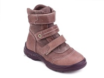 210-217,0159(1) Тотто (Totto), ботинки зимние, ирис, натуральный мех, кожа. в Алмате
