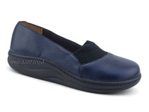 81-22-417/58С Рикосс (Ricoss) туфли для взрослых, кожа, синий, полнота 9 в Алмате